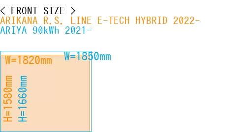 #ARIKANA R.S. LINE E-TECH HYBRID 2022- + ARIYA 90kWh 2021-